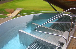 5 Roof Top Stainless Steel Pool
